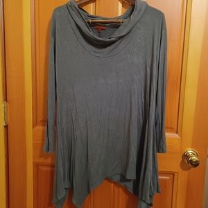 RED by BKE Cowel Neck Tunic